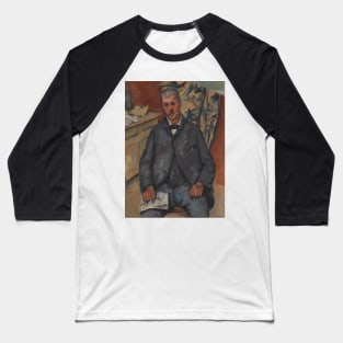 Seated Man by Paul Cezanne Baseball T-Shirt